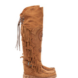 Wedge Moccasin Boots Fargo Silverstone Mou