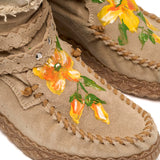 Wedge Moccasin Boots Clint Limited Arte Linen