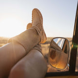 Flat Moccasin Boots Rush Silverstone Corda