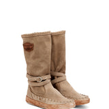 Flat Moccasin Boots Rush Silverstone Corda