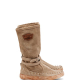 Flat Moccasin Boots Rush Silverstone Corda