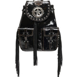 Studded Leather Bag Frankie Luxe Night