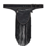 Studded Leather Bag Jennifer Distress Null