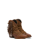 Western Leather Boots Kama Charrito Castan