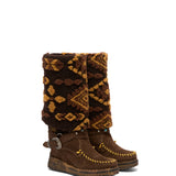 Wedge Moccasin Boots Friday Yukon Dawn