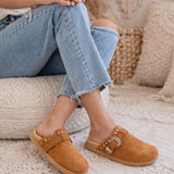 Padded Leather Slip-on Harper Silverstone Mou