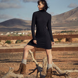 Wedge Moccasin Boots Arya Silverstone Tobacco