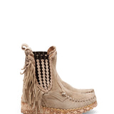Wedge Moccasin Boots Anita Silverstone Corda