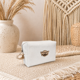 Leather Beauty Case Beauty Optical White