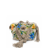 Studded Leather Bag Byron Limited Arte Linen