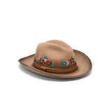 Cowgirl Wool Painted Beige