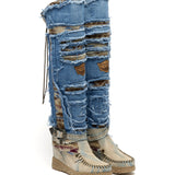 Clint Limited Taupe E Denim