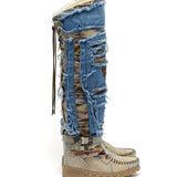 Clint Limited Taupe E Denim