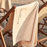 Cotton Beach Towel Dune Resort Ecru