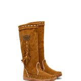 Flat Moccasin Boots Flow Silverstone Mou