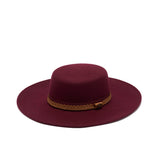 Boho Wool Burgundy