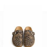 Padded Leather Slip-on Harper Leomarble Ecru