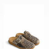 Padded Leather Slip-on Harper Leomarble Ecru