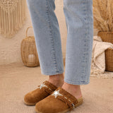 Padded Leather Slip-on Juliette Silverstone Mou