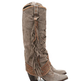 Western Leather Boots Katherine Silverstone Corda