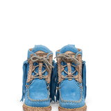 Wedge Moccasin Boots Maryann Silverstone Bright