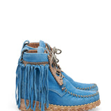 Wedge Moccasin Boots Maryann Silverstone Bright
