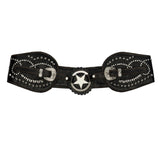 Cintura In Pelle Borchiata Corinne Limited Calf Black