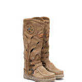 Wedge Moccasin Boots Mirea Silverstone Corda