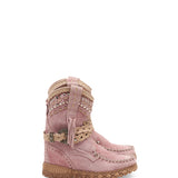 Wedge Moccasin Boots Yara Silverstone Rose