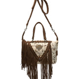 Studded Leather Bag Byron Deranch Natural