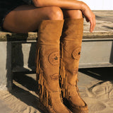 Wedge Moccasin Boots Fargo Silverstone Mou