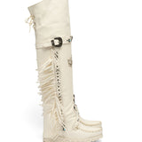Coleen Studded Rag Offwhite