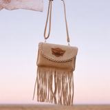 🎁 Fringed Leather Bag Lara Silverstone Corda (100% off)
